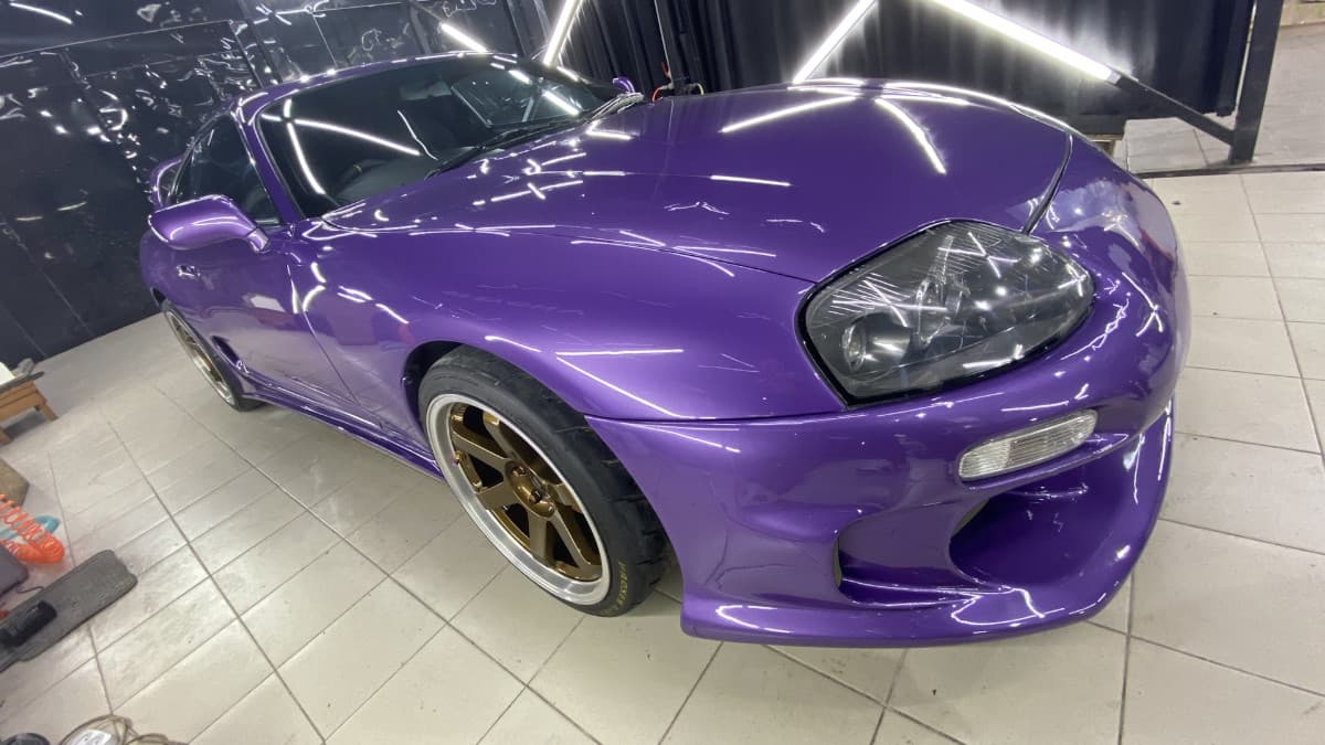 Toyota Supra IV (A80) Пурпле