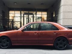 Mercedes-Benz E-Класс II (W210, S210) Рестайлинг SOLAR ORANGE E55 4WD