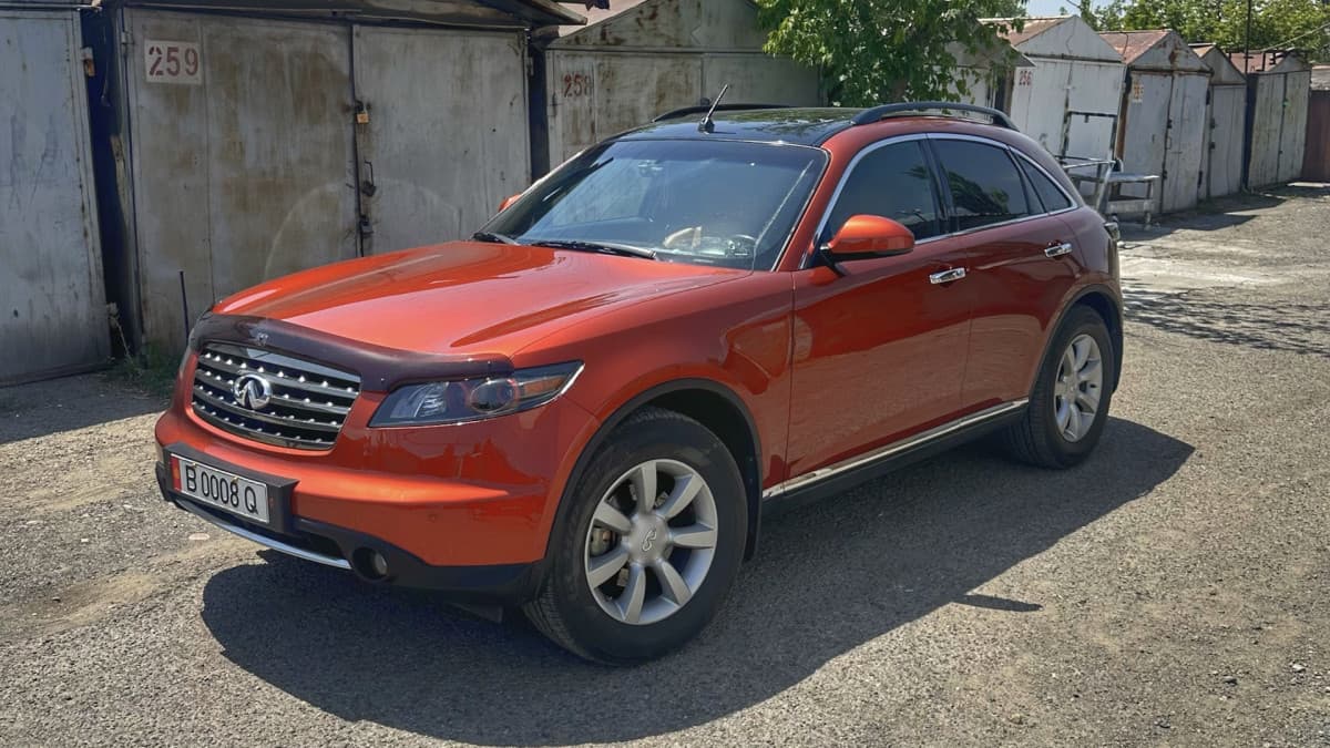 Infiniti FX I (S50) Рестайлинг #Orange 🍊