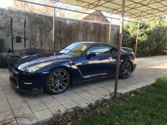 Nissan GT-R I Рестайлинг 1 синяя мышь