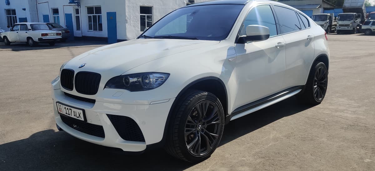 BMW X6 I (E71) Белая Панда